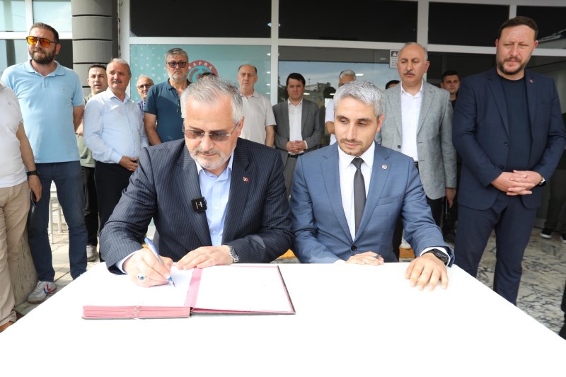 BAFRA’DA TOPLU İŞ SÖZLEŞMESİ İMZALANDI