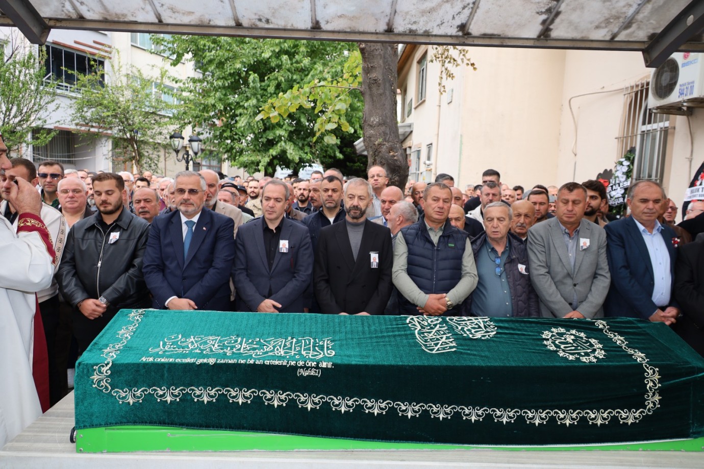 Eski DYP Bafra İlçe Başkanı Orhan Namlı Dualarla Defnedildi 