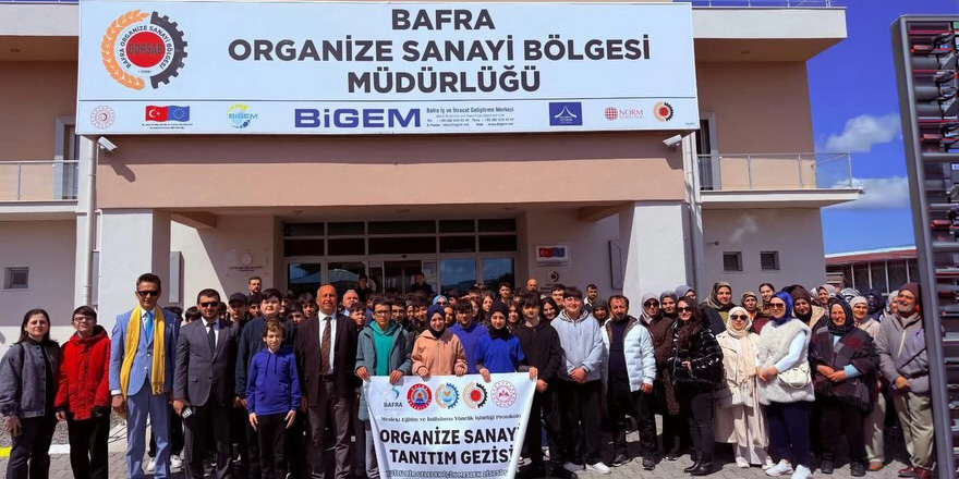 Bafra’da Sanayi ve Eğitim Ele Ele